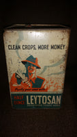 Rare 1940s Leytosan Poison (Mercury) Fungicide Tin for Smut Control in Grain Seeds England - Treasure Valley Antiques & Collectibles