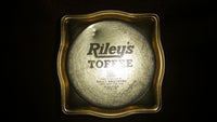 Antique 1940s Riley's Toffee Tin made in Halifax, England - Treasure Valley Antiques & Collectibles