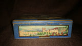 Vintage 1940s Gray and Dunn Biscuits Tin Cookie Tin Depicting Scottish Castles - Treasure Valley Antiques & Collectibles