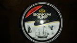 Vintage 1970s Borkum Riff Bourbon Whiskey Pipe Tobacco Tin - Treasure Valley Antiques & Collectibles