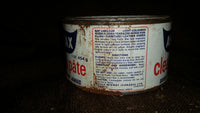 Vintage 1950s AerOwax Clear Paste Wax 1lb 454g Full Tin Container English French - Treasure Valley Antiques & Collectibles