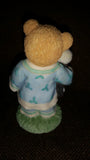 Cherished Teddies Boy Holding Panda Figurine 1996 #202347 In Box w/ Certificate - Treasure Valley Antiques & Collectibles