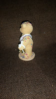 Cherished Teddies Happy New Year Figurine Newton "Ringing In The New Year With Cheer" - Treasure Valley Antiques & Collectibles