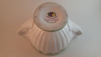 2001 Royal Albert Old Country Roses Seasons of Colour Rose Topped Sugar Bowl - Treasure Valley Antiques & Collectibles