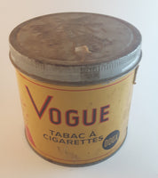 1960s Vogue Mild Cigarette Tobacco Tin with Lid Some Wear