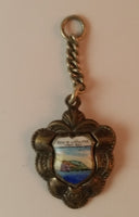 Vintage Rock of Gibraltar Enamel Crest Key Chain Collectible Souvenir - Treasure Valley Antiques & Collectibles