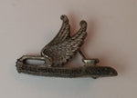 Vintage Canadian Figure Skate Association Preliminary Dances Metal Pin Made by Birks - Treasure Valley Antiques & Collectibles