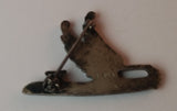 Vintage Canadian Figure Skate Association Preliminary Dances Metal Pin Made by Birks - Treasure Valley Antiques & Collectibles
