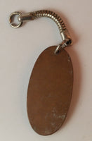 Vintage Copper Tone British Columbia Dogwood Flower Keychain - Treasure Valley Antiques & Collectibles