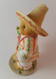 Cherished Teddies Boy Holding Cactus Figurine Mexico "I Found An Amigo In You" - Treasure Valley Antiques & Collectibles