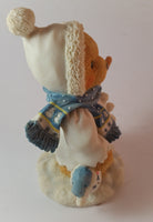 Cherished Teddies Boy Dressed As Snowman Figurine Earl "Warm Hearted Friends" - Treasure Valley Antiques & Collectibles