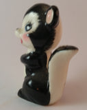 Vintage 1950s Porcelain Happy Skunk Figurine Made In Japan - Treasure Valley Antiques & Collectibles