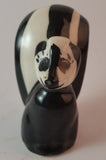 Vintage Dark Eyed Porcelain Skunk Figurine - Treasure Valley Antiques & Collectibles