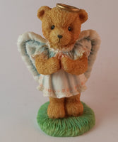 Cherished Teddies Angel Figurine Angie "I Bought The Star" 1992 #951137 In Box - Treasure Valley Antiques & Collectibles