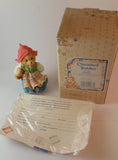 Cherished Teddies Girl Wearing Hat Figurine Sweden "You're The Swedish Of Them All" - Treasure Valley Antiques & Collectibles