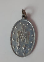 Early 20th Century Saint Catherine Labouré Miraculous Medal of Virgin Mary Rosary Pendant. - Treasure Valley Antiques & Collectibles