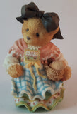 Cherished Teddies Girl With Basket of Bread Figurine France "Our Friendship Is Bon Appetit!" - Treasure Valley Antiques & Collectibles