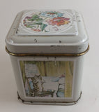 Vintage 1983 Frederick Warne Hunkydory Designs Nursery Rhymes Tom Kitten Small Tin - Treasure Valley Antiques & Collectibles