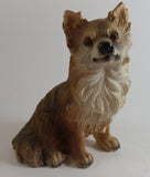 Vintage Resin Sheltie Yorkshire Terrier Dog Figurine - Treasure Valley Antiques & Collectibles