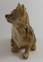 Vintage Resin Sheltie Yorkshire Terrier Dog Figurine - Treasure Valley Antiques & Collectibles