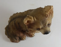 Vintage Resin Sheltie Yorkshire Terrier Dog Figurine - Treasure Valley Antiques & Collectibles