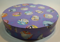 Vintage Cafe Pattern Girls Cup & Saucer Set of 6 in Box - Treasure Valley Antiques & Collectibles