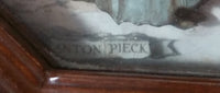 Rare 1970s Anton Pieck 3D Decoupage of Sir Pepper Design Wooden Music Box