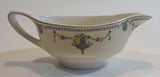 Rare 1930s Johnson Bros England Pareek "The Adam" Gravy Boat and Saucer Plate - Treasure Valley Antiques & Collectibles