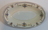 Rare 1930s Johnson Bros England Pareek "The Adam" Gravy Boat and Saucer Plate - Treasure Valley Antiques & Collectibles