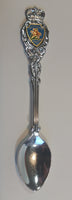 Vintage Rabbit Lake, Saskatchewan Prairie Lily Enamel Collectible Spoon - Treasure Valley Antiques & Collectibles