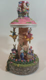 Easter Bunny Rabbit Themed 12" Tall Musical Revolving Carousel Decorative Ornament