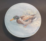 Vintage Mallard Duck Biscuits or Candy Round Storage Tin - Treasure Valley Antiques & Collectibles