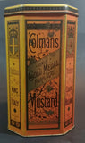 Vintage 1980s Reproduction Replicans Bedford, England Colman's Mustard Storage Tin - Treasure Valley Antiques & Collectibles
