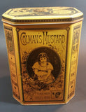 Vintage 1980s Reproduction Replicans Bedford, England Colman's Mustard Storage Tin - Treasure Valley Antiques & Collectibles