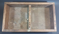 Antique Primitive Wooden Tool Box - Treasure Valley Antiques & Collectibles