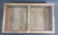 Antique Primitive Wooden Tool Box - Treasure Valley Antiques & Collectibles