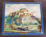 Vintage 1940s Gray and Dunn Biscuits Tin Cookie Tin Depicting Scottish Castles - Treasure Valley Antiques & Collectibles