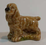 Red Rose Tea Cocker Spaniel Dog Miniature Wade Figurine - Treasure Valley Antiques & Collectibles