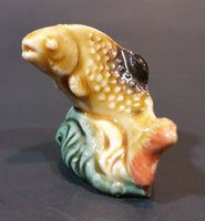 Vintage Red Rose Tea Jumping Trout Fish Wade England Figurine - Treasure Valley Antiques & Collectibles