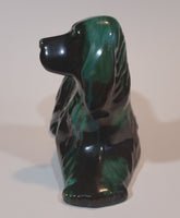 1970s Blue Mountain Pottery Spaniel Setter Dog Figurine - Treasure Valley Antiques & Collectibles