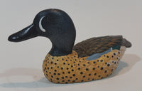 1970s Heritage Decoys Blue Winged Teal Duck Miniature J.B. Garton - Treasure Valley Antiques & Collectibles