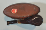 1950s Rubens Pipe with Tobacco Pouch Holder Planter #791 Japan Redware