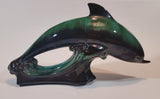 Beautiful 1970s Blue Mountain Pottery Dolphin Ornament - Treasure Valley Antiques & Collectibles