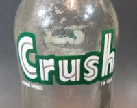 Vintage 1956 Orange Crush Soda Pop Glass Bottle 10 oz Toronto, Canada