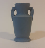 Occupied Japan Greek Style Small 3" Blue Cameo Vase - Treasure Valley Antiques & Collectibles