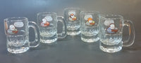 1990s Special Edition A & W Miniature Root Beer Mugs - Grandpa, Papa, Mama, Teen, Baby Set of 5