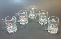 1990s Special Edition A & W Miniature Root Beer Mugs - Grandpa, Papa, Mama, Teen, Baby Set of 5