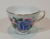 1960s Royal Vale Ridgway Potteries England Pattern 7871 Bone China Tea Cup - Treasure Valley Antiques & Collectibles