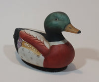 Vintage Northern Shoveler Duck Handpainted Ceramic Decoy Figurine - Treasure Valley Antiques & Collectibles