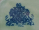 Victoria Ware Ironstone Flo Blue 7.5" Plate - Greenish - Small Stamp - Might be Reproduction - Treasure Valley Antiques & Collectibles